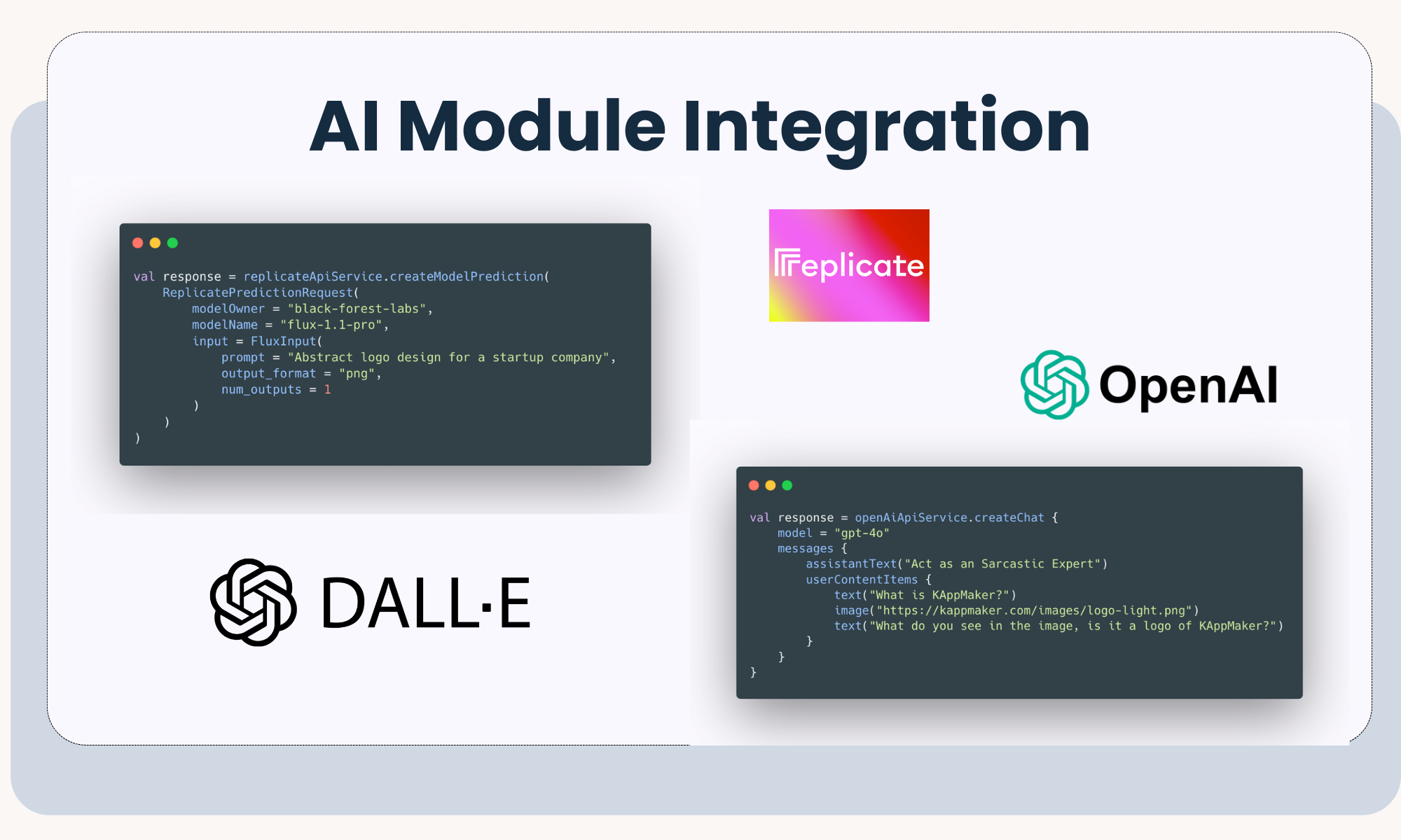 KAppMaker AI Integration